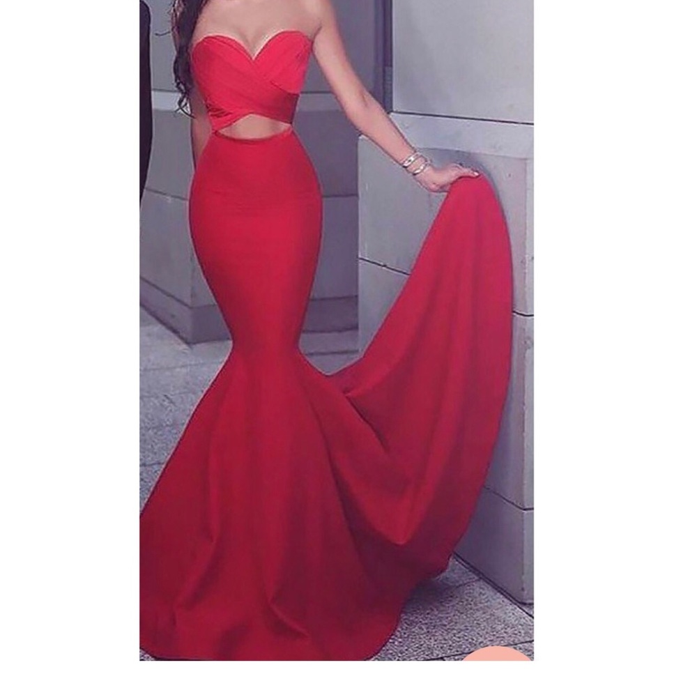 RED PROM DRESS